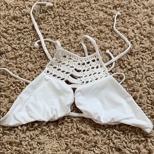 Frankie bikini top also in yellow for sale